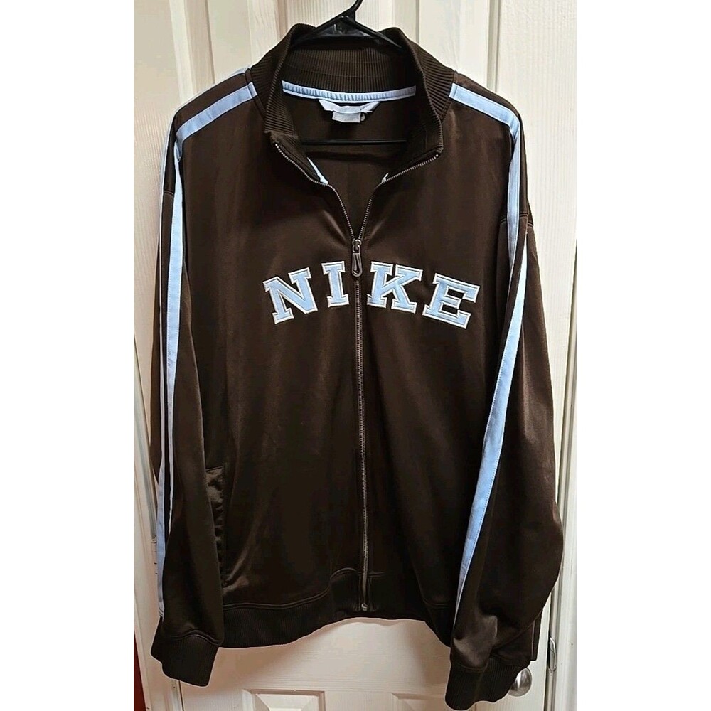 00’s Y2K Nike Track Jacket Unisex XXL athletic sport running golf bike cycle
